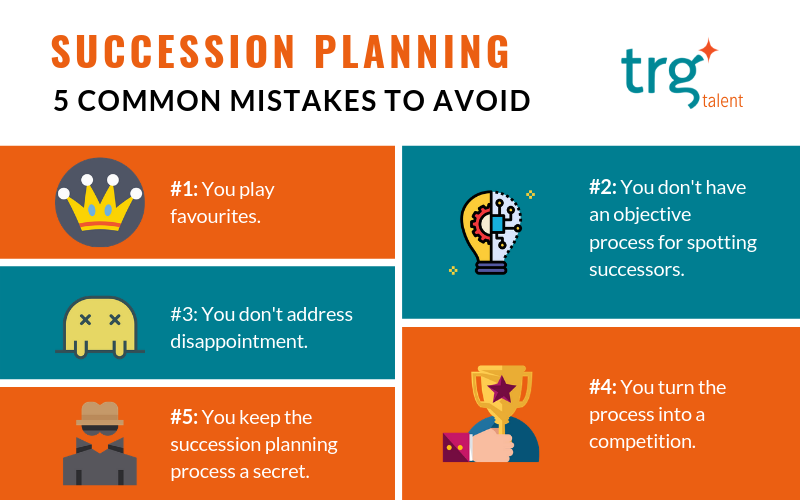 Succession Planning 5 Common Mistakes & How to Avoid Them